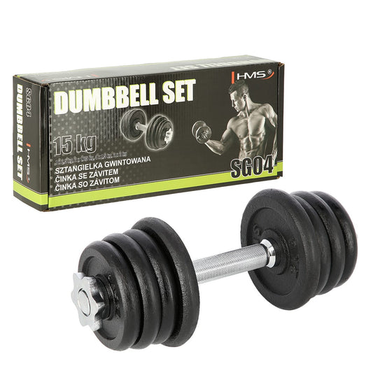Гантель разборная Abisal HM SG04  cast iron dumbbell  15 кг