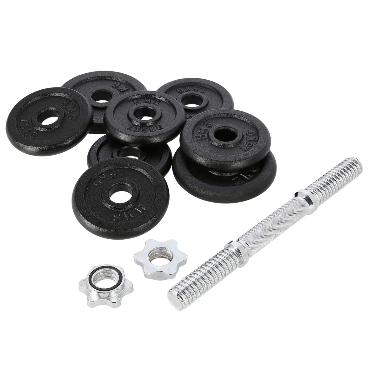 Gantera reglabilă Abisal HMS SG04 cast iron dumbbell 15kg