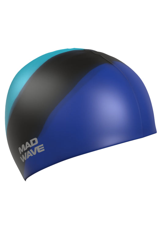 Шапочка для плавания Mad Wave M0531 11 2 03W Multi Adult Big, Navy