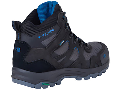 Ghete de trekking pentru bărbați Karrimor Bodmin Mid 6 weathertite KM1142-BLK