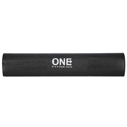 Covoraș pentru yoga Abisal ym02 black yoga mat one fitness