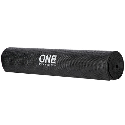 Covoraș pentru yoga Abisal ym02 black yoga mat one fitness