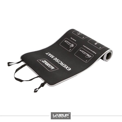 Covoraș de yoga LiveUp EXERCISE MAT LS3258/BK