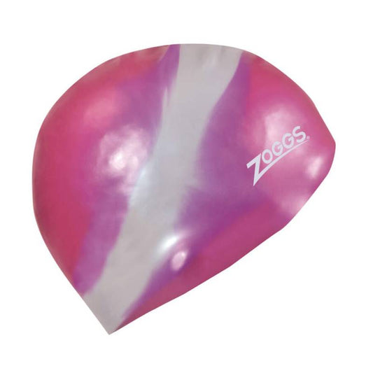 Шапочка для плавания Zoggs silicone cap multicolour pksi